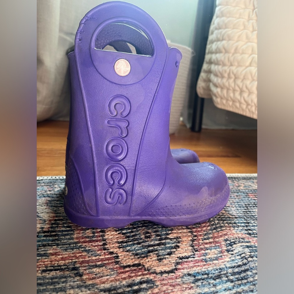 Croc boots toddler 11